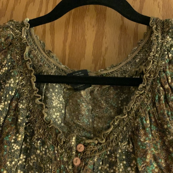 Faded Glory floral top - Picture 3 of 5